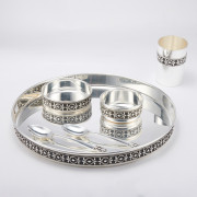 Silver Dinner Set Plate