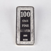 100gm silver bar